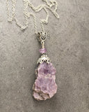 Lepidolite Mica Necklace