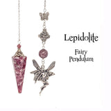 Lepidolite Fairy Pendulum