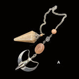 Moonstone Goddess Energy Pendulum