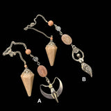 Moonstone Goddess Energy Pendulum