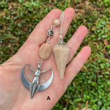 Moonstone Goddess Energy Pendulum