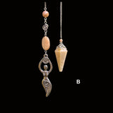 Moonstone Goddess Energy Pendulum