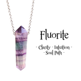 Rainbow Fluorite Pendant