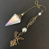 Angel Aura Quartz Pendulum