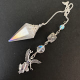 Angel Aura Quartz Pendulum